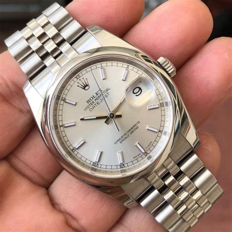 rolex datejust 116200 weight.